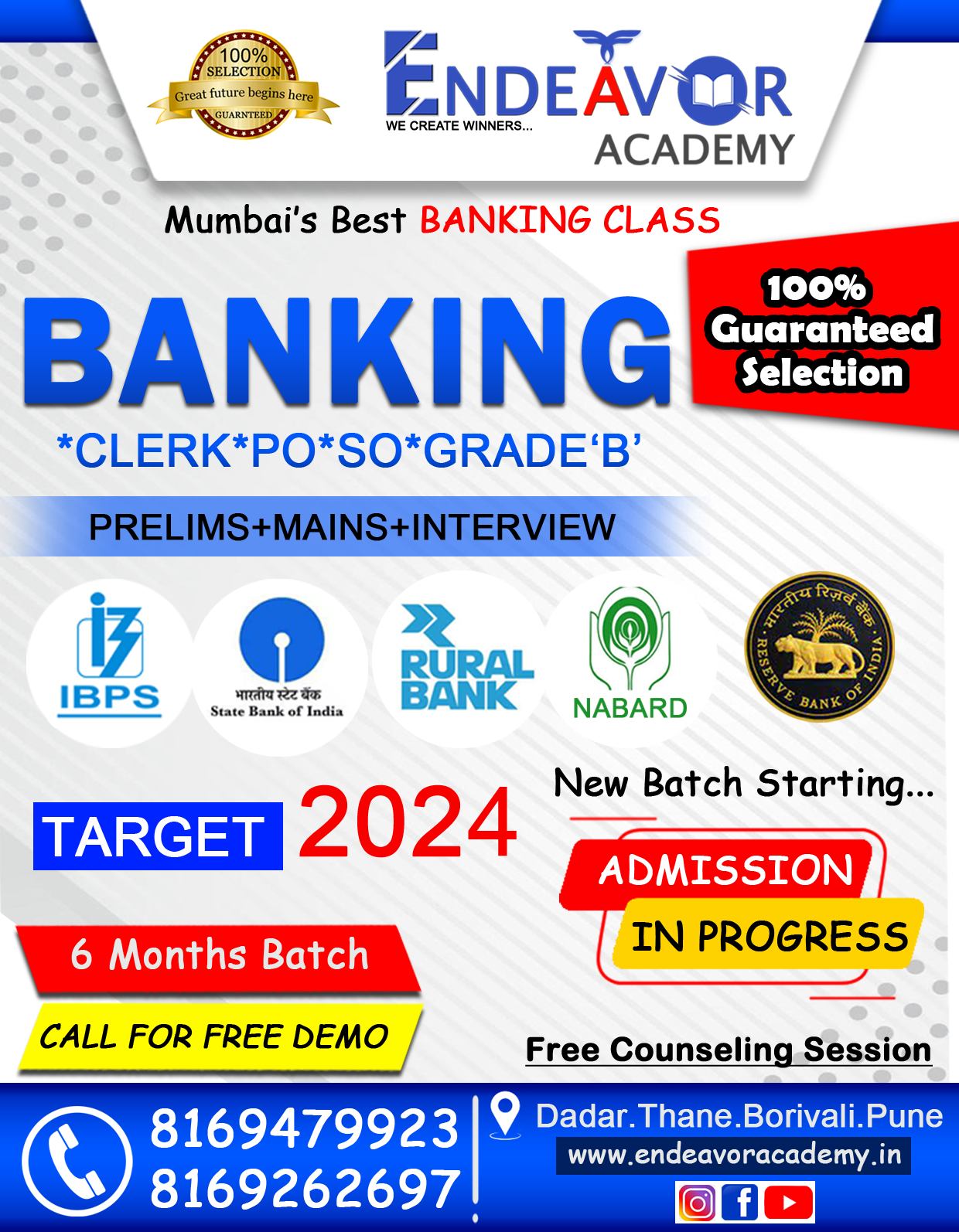 BANK best classes